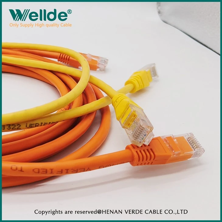 Customized Indoor Ethernet Cat5e CAT6A Cable