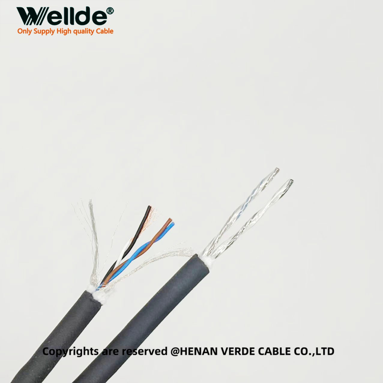 Low Resistance Flexible PUR Signal Cable Low Resistance Flexible PUR Signal Cable