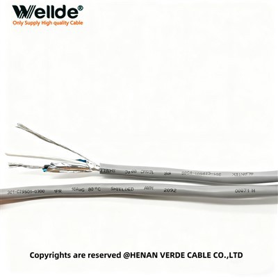 1 par 16AWG skjermet PVC-kontrollkabel