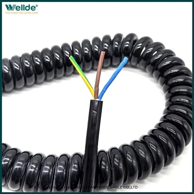 Wellde® 3-kjernet 18AWG truck kveilkabel